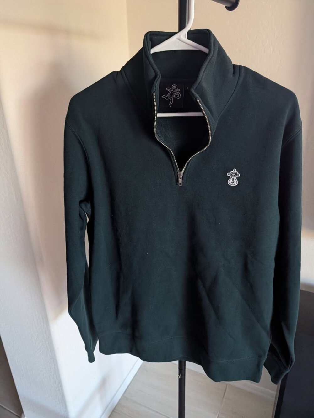 NWOT Hasta Muerte Hustle Daily Quarter Zip Sweatshirt
